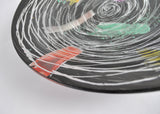 Unique Contemporary Hand Painted Plate by Peter Stuhr, Denmark