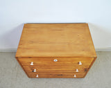 Danish Early 20th Century Pine Chest of Drawers