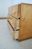 Danish Early 20th Century Pine Chest of Drawers