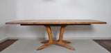 Scandinavian Large Extendable Pine Dining Table