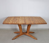 Scandinavian Large Extendable Pine Dining Table