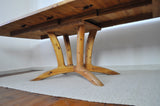 Scandinavian Large Extendable Pine Dining Table