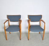 Portex armchairs designed by Peter Hvidt & Orla Mølgaard-Nielsen