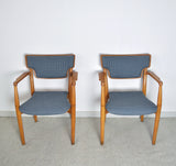 Portex armchairs designed by Peter Hvidt & Orla Mølgaard-Nielsen