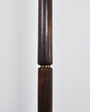 Mid-Century Modern Danish Rosewood Floor Lamp with Brass Details, 1960s