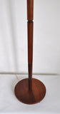 Mid-Century Modern Danish Rosewood Floor Lamp with brass details, 1960s