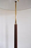 Mid-Century Modern Danish Rosewood Floor Lamp with brass details, 1960s