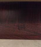 Danish Modern rosewood double bed by Danish Sannemann, 1960s