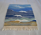 Mid-Century Modern Handwoven Scandinavian Wall Tapestry