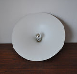 Black Semi Lamp - sharp, clean lines and a geometric shape
