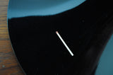 Black Semi Lamp - sharp, clean lines and a geometric shape