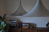 Semi lamps 47 and 60cm - sharp, clean lines and a geometric shape