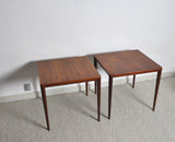 Severin Hansen Side Tables by Haslev Møbelsnedkeri in Denmark