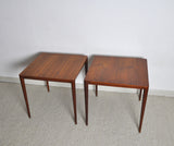 Severin Hansen Side Tables by Haslev Møbelsnedkeri in Denmark