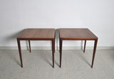 Severin Hansen Side Tables by Haslev Møbelsnedkeri in Denmark