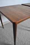 Severin Hansen Side Tables by Haslev Møbelsnedkeri in Denmark