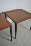 Severin Hansen Side Tables by Haslev Møbelsnedkeri in Denmark
