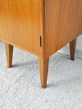 Childs Executive Desk in Ash with Bowed Top, 1950s