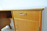 Childs Executive Desk in Ash with Bowed Top, 1950s