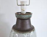 Large ceramic table lamp by Einar Johansen for Søholm, Denmark