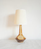 Ceramic table lamp by Einar Johansen in 60s for Søholm, Denmark