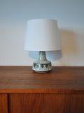Table lamp by Søholm, Denmark. Amazing glaze, very fine condition.