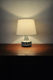 Table lamp by Søholm, Denmark. Amazing glaze, very fine condition.