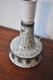 Table lamp by Søholm, Denmark. Amazing glaze, very fine condition.