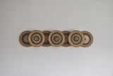 Very large Wall Light by Noomi Backhausen and Poul Brandborg for Søholm, 1960s