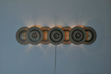 Very large Wall Light by Noomi Backhausen and Poul Brandborg for Søholm, 1960s