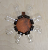 Danish Modern Rotating Teak Spice Rack