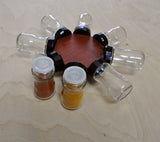 Danish Modern Rotating Teak Spice Rack