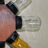 Danish Modern Rotating Teak Spice Rack