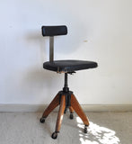 Rare swivel chair from Stoll produced in the 1920-30s