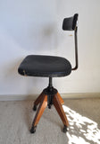 Rare swivel chair from Stoll produced in the 1920-30s