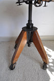 Rare swivel chair from Stoll produced in the 1920-30s