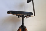 Rare swivel chair from Stoll produced in the 1920-30s