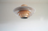 Verona Copper pendant by Sven Middelboe for Nordisk Solar, 1970s
