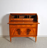 Swedish Roll-Top Secretary Writing Desk