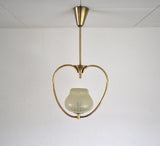 Art Deco Pendant Light, Scandinavian, 1930s - Njord Vintage