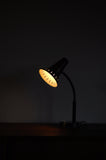 Swedish Patinated Brass Table Lamp, 1950s