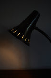 Swedish Patinated Brass Table Lamp, 1950s