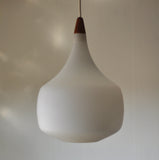 Scandinavian midcentury minimalistic hanging lamp from Sweden