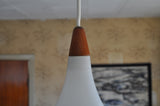 Scandinavian midcentury minimalistic hanging lamp from Sweden