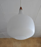 Scandinavian midcentury minimalistic hanging lamp from Sweden