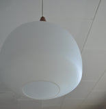 Scandinavian midcentury minimalistic hanging lamp from Sweden
