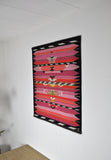 Handwoven Contemporary Scandinavian Wool Tapestry