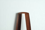 Scandinavian Modern Danish Wall Light in Teak, Brass and Opaline Glass, 1960s