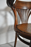 A rare early model nr. 233 Bentwood Armchair manufactured by Thonet in Austria
