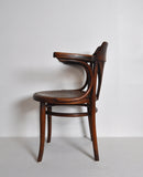 A rare early model nr. 233 Bentwood Armchair manufactured by Thonet in Austria